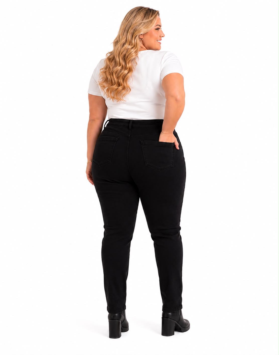 Jeans Skinny Negro - Image 2